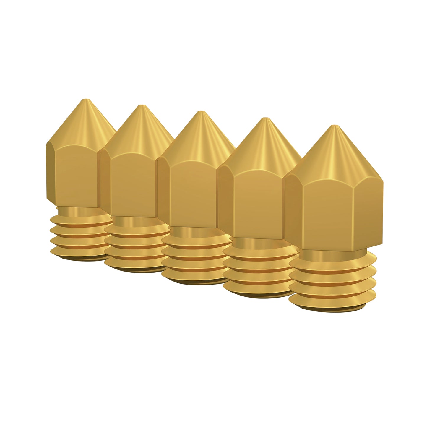 Creality M6 0.4mm Brass Nozzle Kit 5Pcs