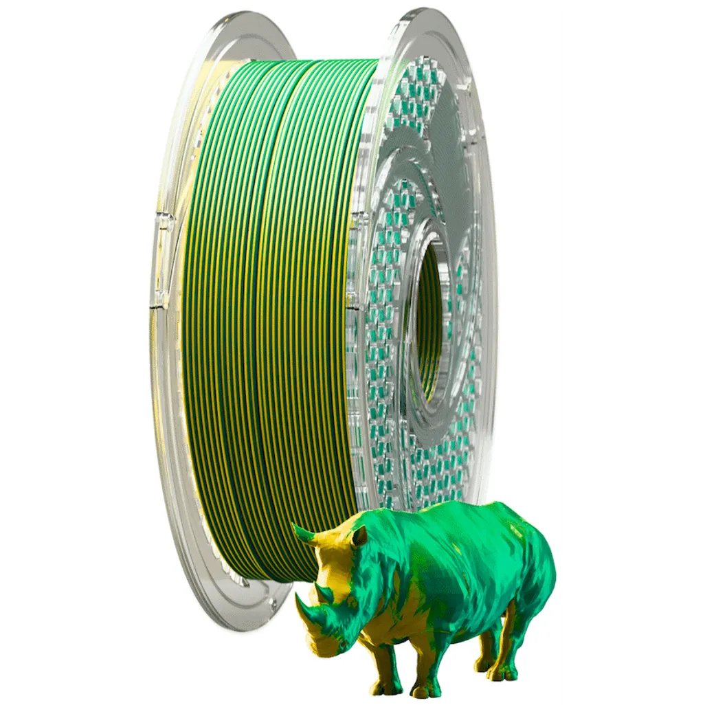SA Filament Dual Silk PLA Filament 750g - Golden Leaf