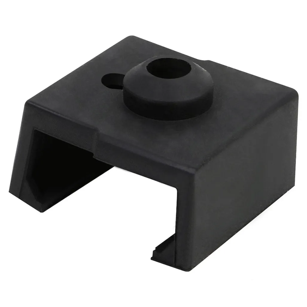 Creality Heating Block Silicone Cover (23x23x17) - Flame-Retardant Silicone - Black