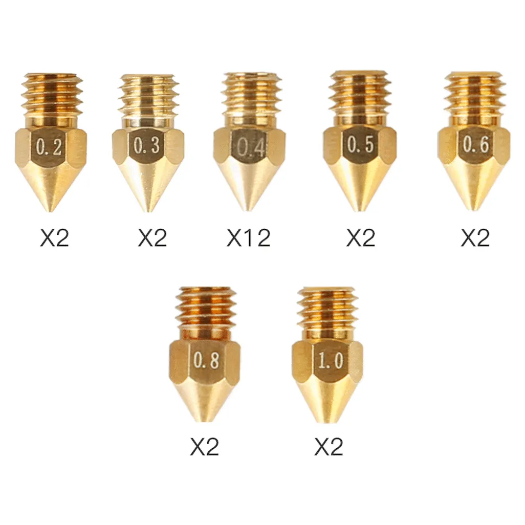 Creality MK8 Nozzle 24-Piece Package