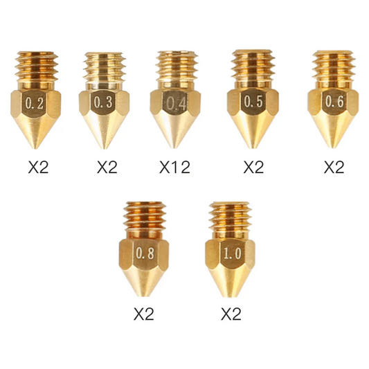 Creality MK8 Nozzle 24-Piece Package