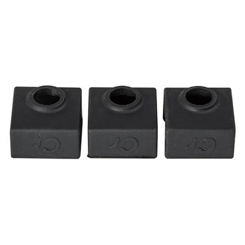 Heating Block Silicone Cover (23x23x17.5xT1.5) - Black