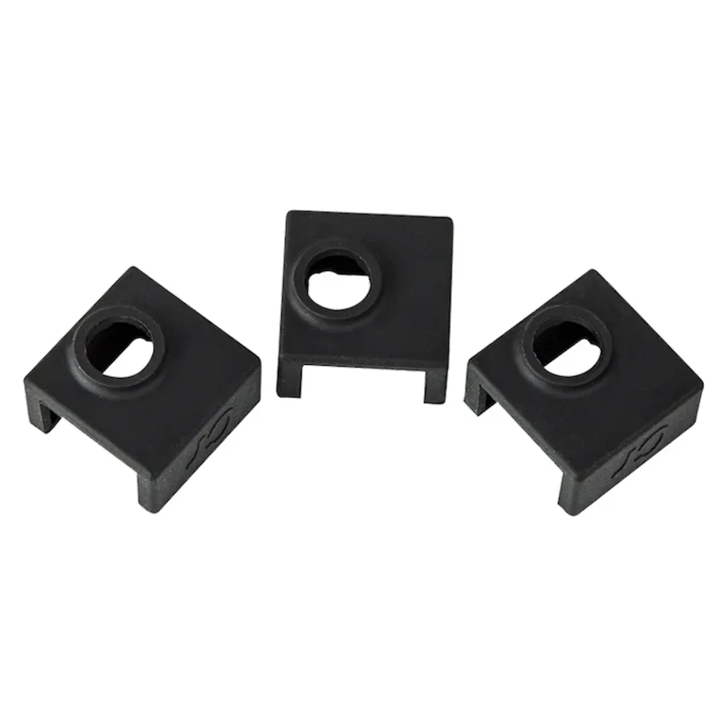 Heating Block Silicone Cover (23x23x17.5xT1.5) - Black