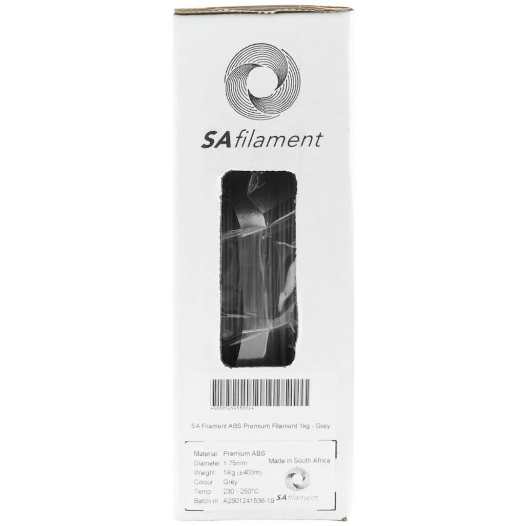 SA Filament ABS Premium Filament 1kg - Grey